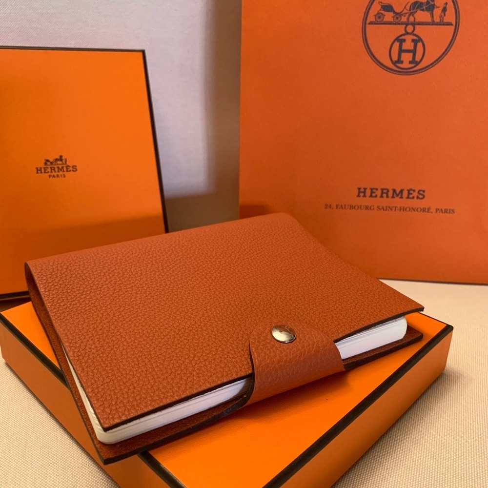 HERMES NOTEBOOK COVER w/Refill size PM